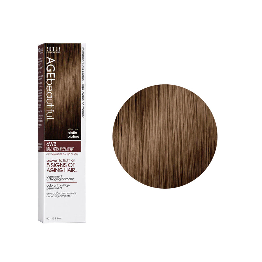6WB Light Warm Beige Brown 60ml