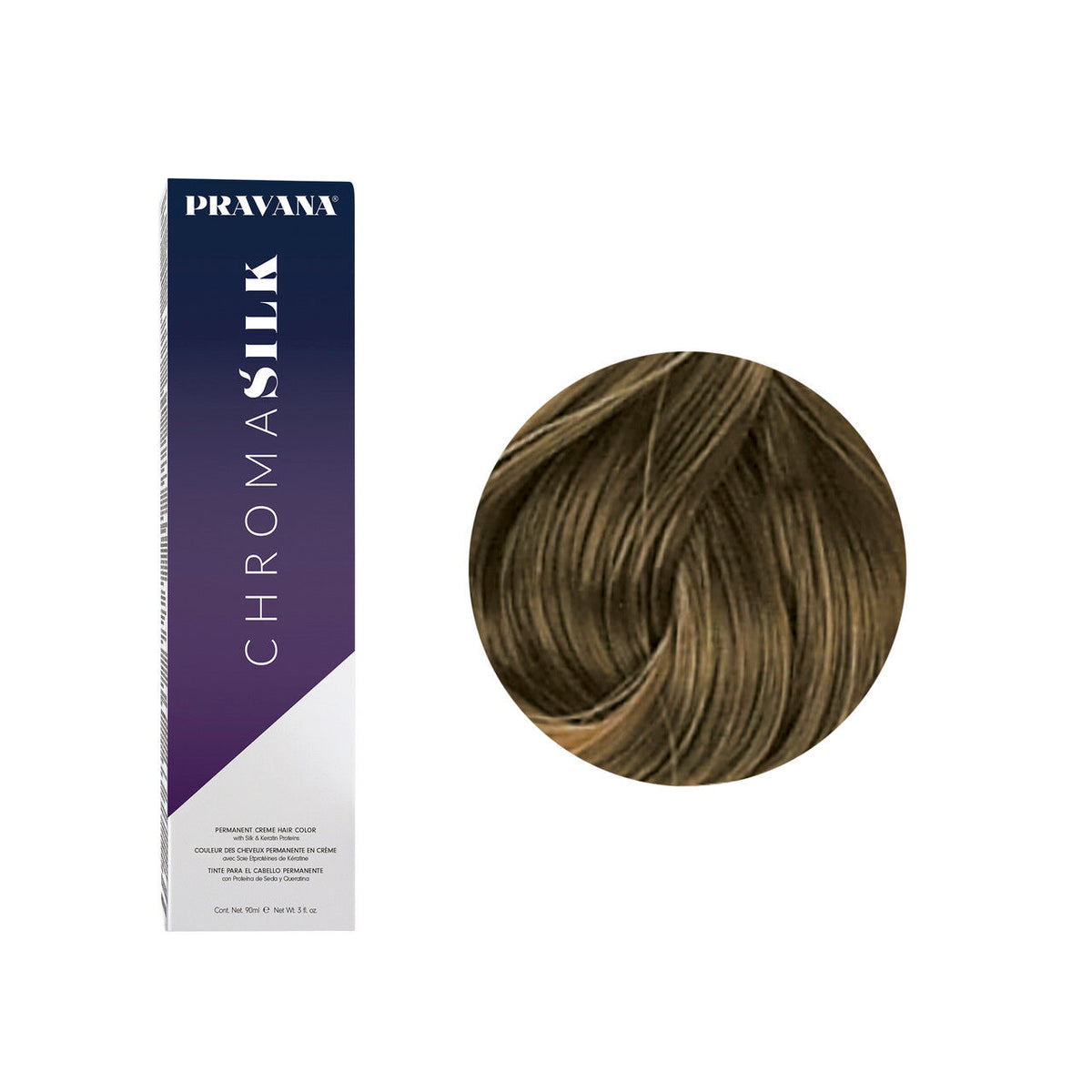 ChromaSilk 8Ga (8.31) Light Golden Ash Blonde 90ml